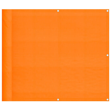 Balkongskärm orange 90x1000 cm 100% polyester oxford