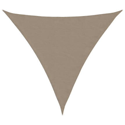 Solskydd segel taupe 2x2x2 m 100% polyester Oxford