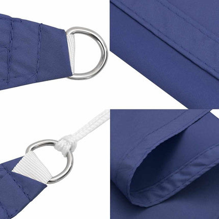 Solskydd segel blå 2x2x2 m 100% polyester Oxford
