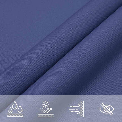 Solskydd segel blå 2x2x2 m 100% polyester Oxford