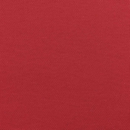 Solskydd segel rött 7x5x5 m 100% polyester Oxford