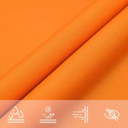 Solskydd Sail orange 2x2x2 m 100% polyester Oxford