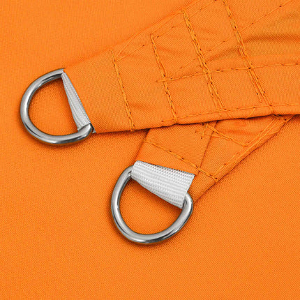 Solskydd Segel orange 7x5x5 m 100% polyester Oxford