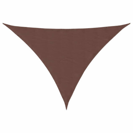 Solskydd segel brun 7x5x5 m 100% polyester Oxford