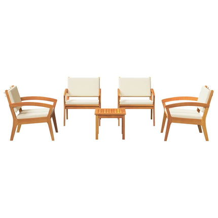 Bistroset 5 st Brun Polyester