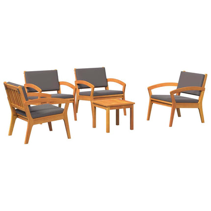 Bistroset 5 st Brun Polyester