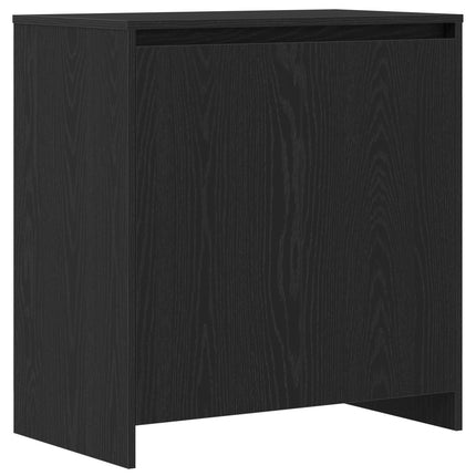 Sideboard med låda 3 pcs Svart 70 x 41 x 75 cm Konstruerat trä