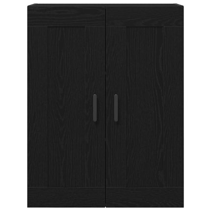 Skåp Svart Ek 69,5 x 34 x 180 cm Konstruerat trä