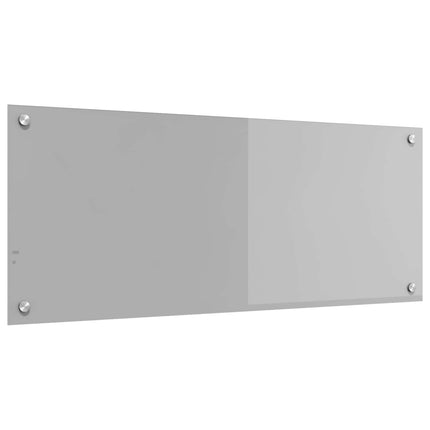 Köksskydd Ljusgrå 100 x 40 cm härdat glas