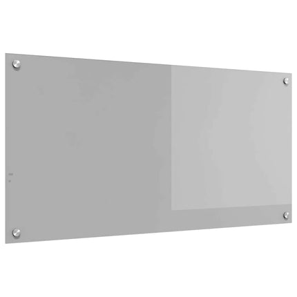 Köksskydd Ljusgrå 100 x 50 cm härdat glas