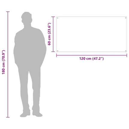 Köksskydd Transparent 120 x 60 cm härdat glas