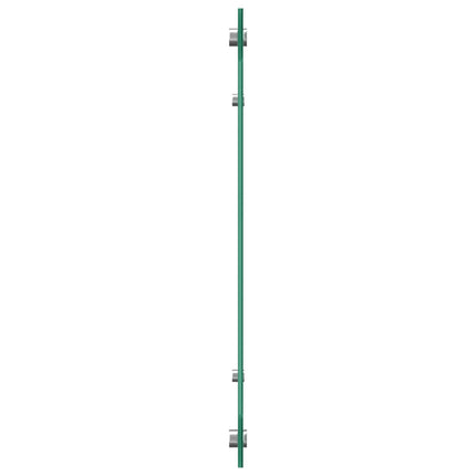 Köksskydd Svart 110 x 50 cm härdat glas