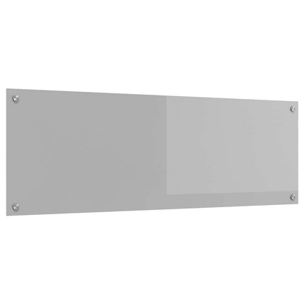 Köksskydd Ljusgrå 120 x 40 cm härdat glas