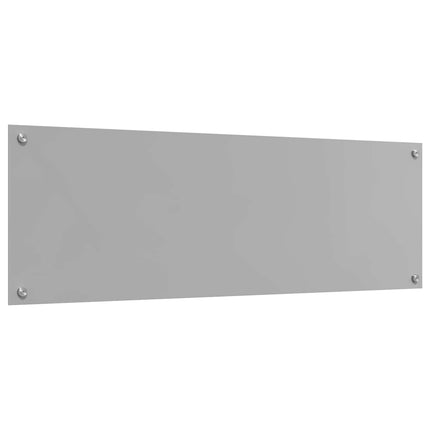 Köksskydd Ljusgrå 120 x 40 cm härdat glas