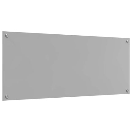 Köksskydd Ljusgrå 120 x 50 cm härdat glas