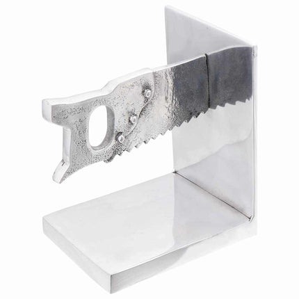 Bokstöd 2 st Silver 11 x 14 x 17,5 cm Aluminium