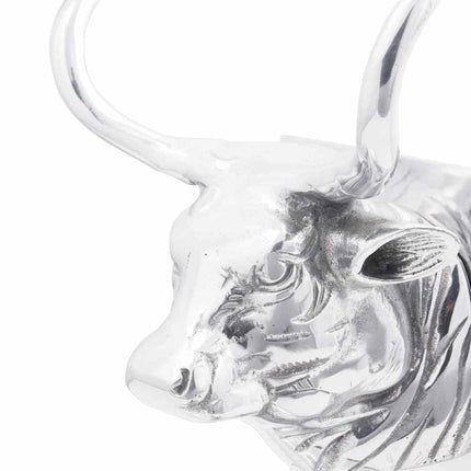 Bokstöd 2 st Silver 17 x 15 x 27 cm Aluminium