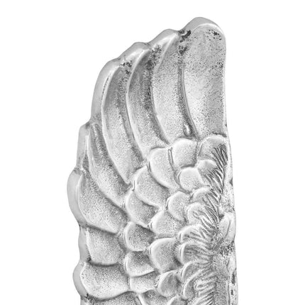 Vingskulptur 2 pcs Silver 31 x 5 x 91 cm Aluminium