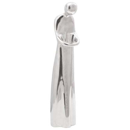 Skulptur Silver 10 x 16 x 49 cm Aluminium