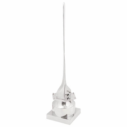 Skulptur Silver 26 x 26 x 110 cm Aluminium