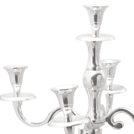 Ljushållare Silver 32 x 32 x 79,5 cm Aluminium