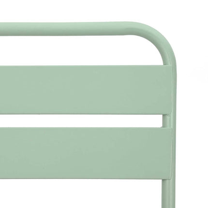 Fällstol för trädgård 2 pcs Ljusmynta 42 x 52 x 82cm