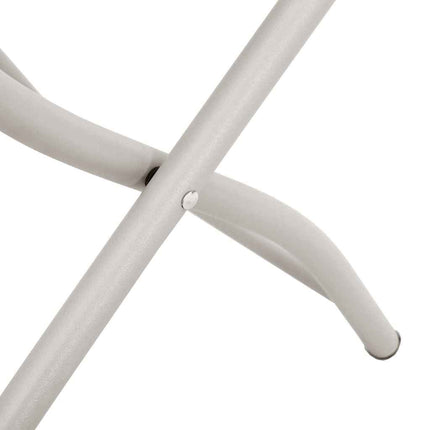 Fällstol för trädgård 2 pcs Beige 42 x 52 x 82cm