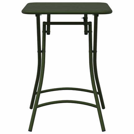 Bistrobord Mörkgrön 55 x 55 x 72,5 cm Pulverlackerad stål