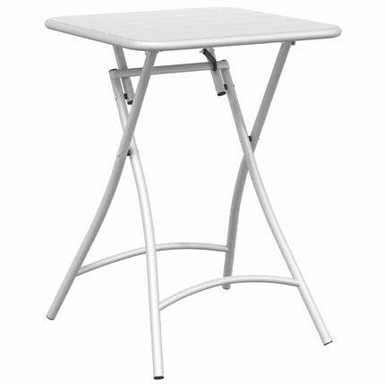 Bistrobord Vit 55 x 55 x 72,5 cm Pulverlackerad stål