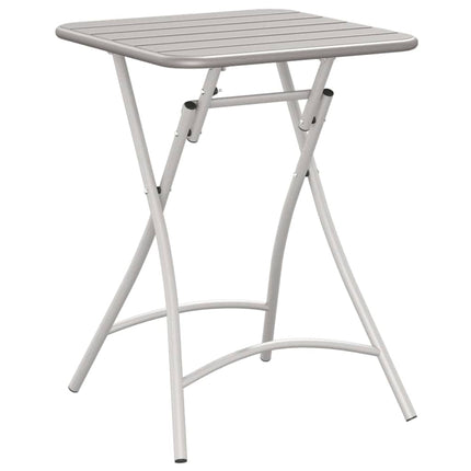 Bistrobord Beige 55 x 55 x 72,5 cm Pulverlackerad stål