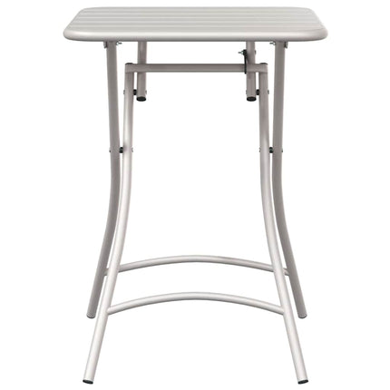 Bistrobord Beige 55 x 55 x 72,5 cm Pulverlackerad stål