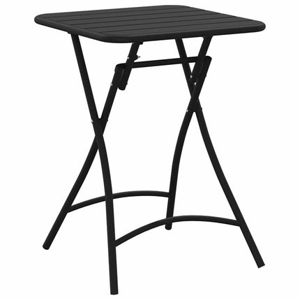 Bistrobord Antracit 55 x 55 x 72,5 cm Pulverlackerad stål