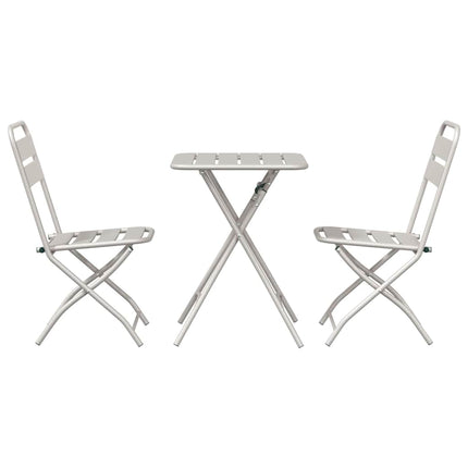 Bistroset 3 pcs Beige Stål
