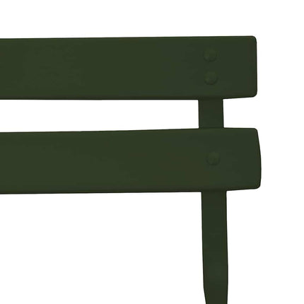 Fällstol för trädgård 2 pcs Grön 42 x 46 x 82 cm Metall