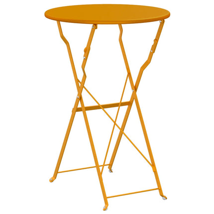 Bistrobord Senapsgul Ø 50 x 71 cm Pulverlackerad stål