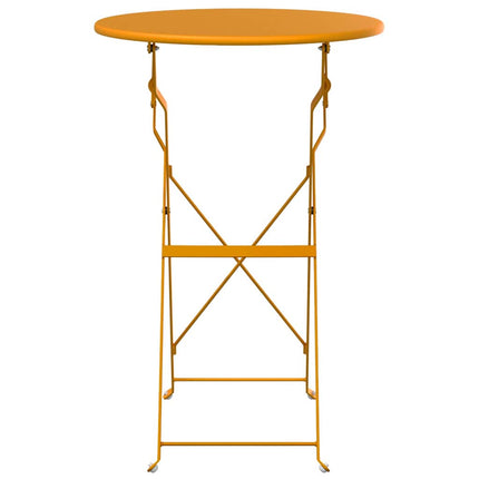 Bistrobord Senapsgul Ø 50 x 71 cm Pulverlackerad stål