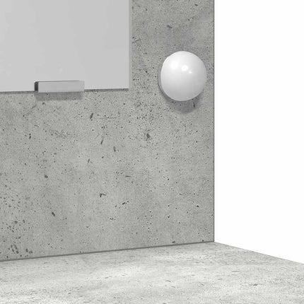 Smyckebord Betonggrå 78,5 x 41 x 135 cm Konstruerat trä