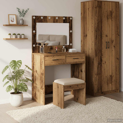 Smyckebord Gammalt trä 78,5 x 41 x 135 cm Konstruerat trä