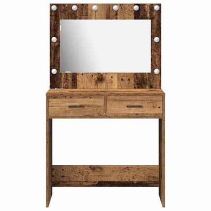 Smyckebord Gammalt trä 78,5 x 41 x 135 cm Konstruerat trä