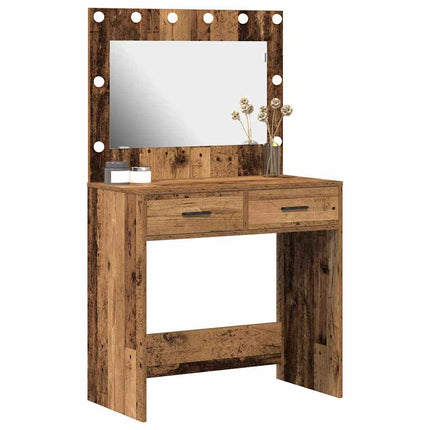 Smyckebord Gammalt trä 78,5 x 41 x 135 cm Konstruerat trä