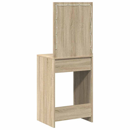 Smyckebord Sonoma-ek 50 x 41 x 135 cm Konstruerat trä
