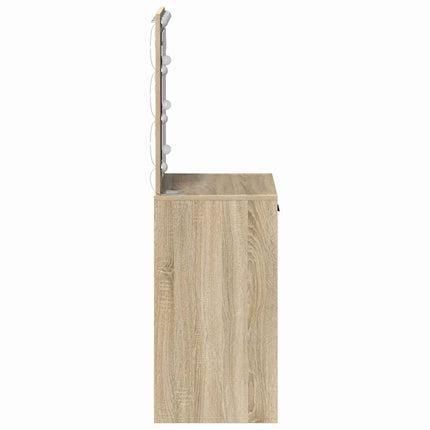 Smyckebord Sonoma-ek 50 x 41 x 135 cm Konstruerat trä