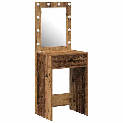 Smyckebord Gammalt trä 50 x 41 x 135 cm Konstruerat trä