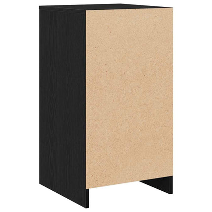 Sideboard Svart ek 40 x 41 x 75 cm Konstruerat trä