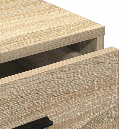 Sideboard med låda Sonoma ek 40 x 41 x 75 cm Konstruerat trä