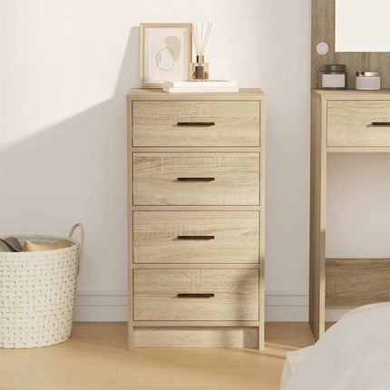 Sideboard med låda Sonoma ek 40 x 41 x 75 cm Konstruerat trä