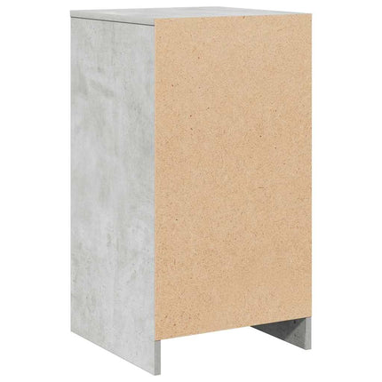 Sideboard med låda Betonggrå 40 x 41 x 75 cm Konstruerat trä