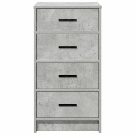 Sideboard Betonggrå 40 x 41 x 75 cm Konstruerat trä