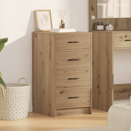 Sideboard med låda artisan ek 40 x 41 x 75 cm Konstruerat trä