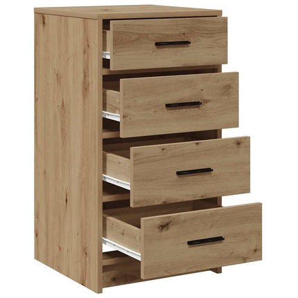 Sideboard med låda artisan ek 40 x 41 x 75 cm Konstruerat trä